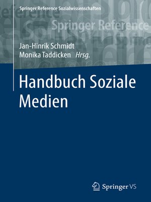 cover image of Handbuch Soziale Medien